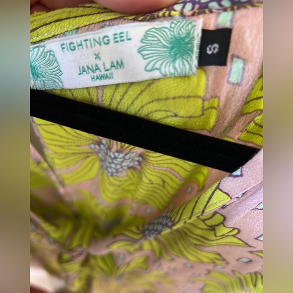 Fighting Eel Ava Sky x Jana Lam tie front romper size small - Picture 3 of 3